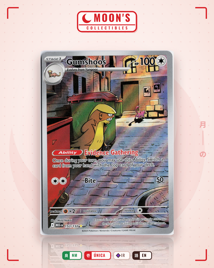 Gumshoos · Mega Evolution #153/132 · NM