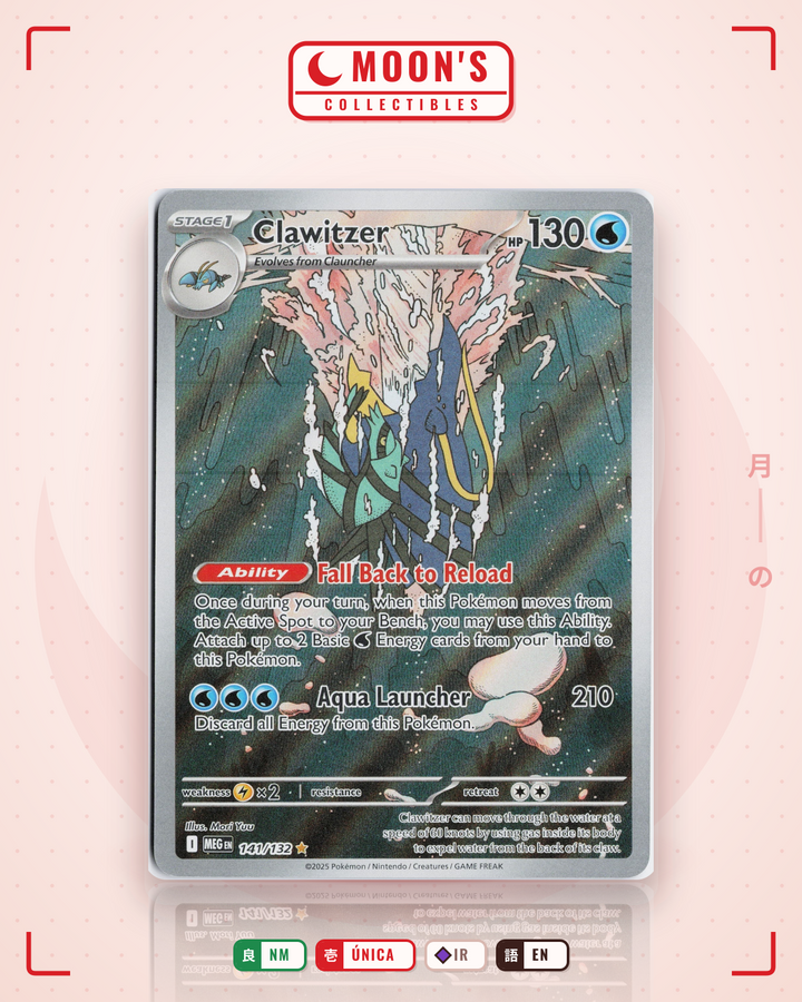 Clawitzer · Mega Evolution #141/132 · NM
