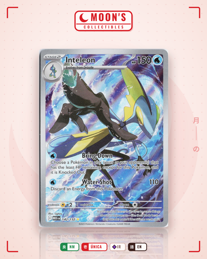 Inteleon · Mega Evolution #142/132 · NM