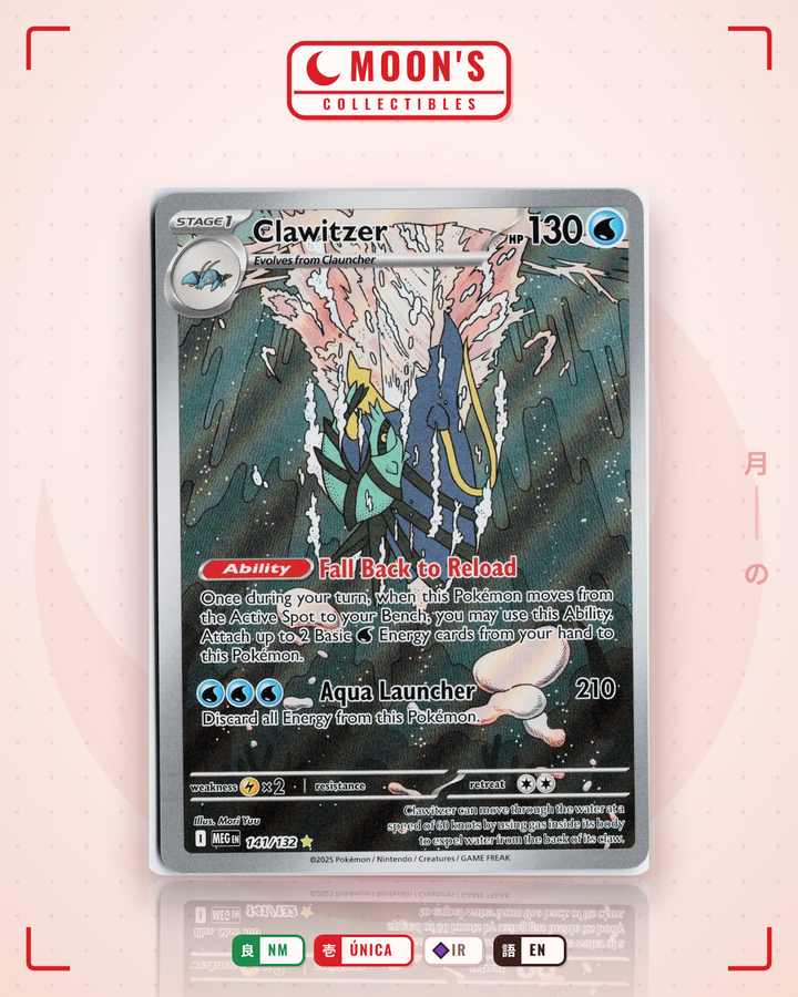 Clawitzer · Mega Evolution #141/132 · NM