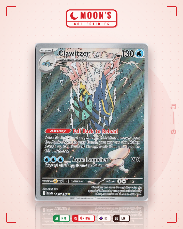 Clawitzer · Mega Evolution #141/132 · NM