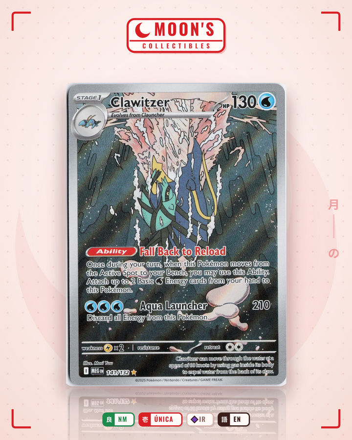 Clawitzer · Mega Evolution #141/132 · NM