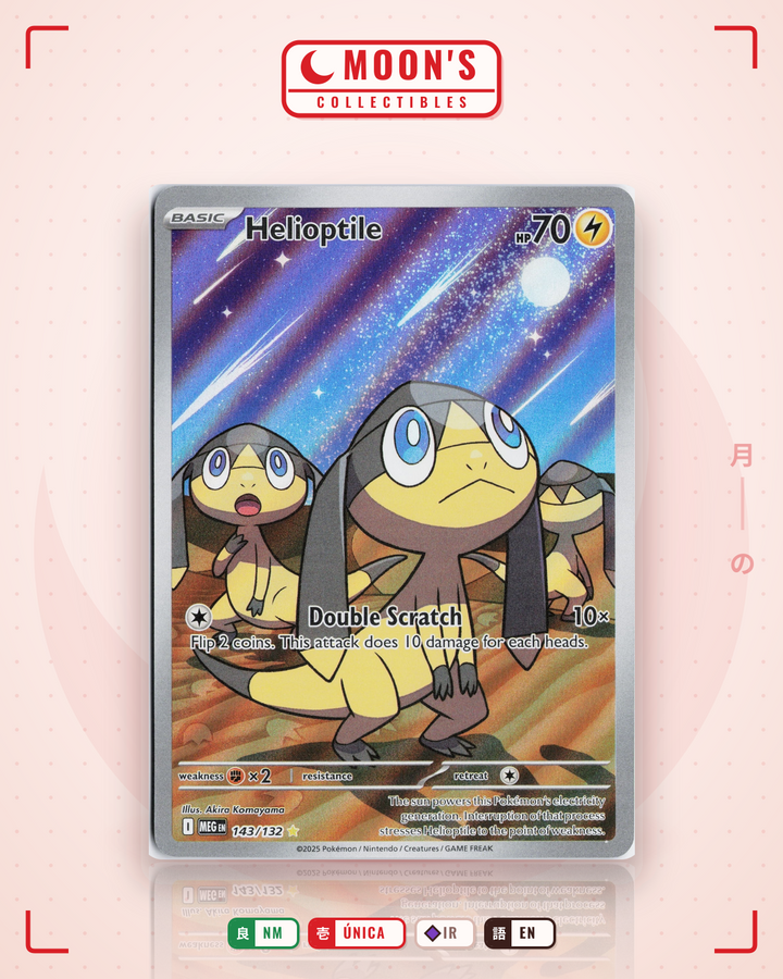 Helioptile · Mega Evolution #143/132 · NM
