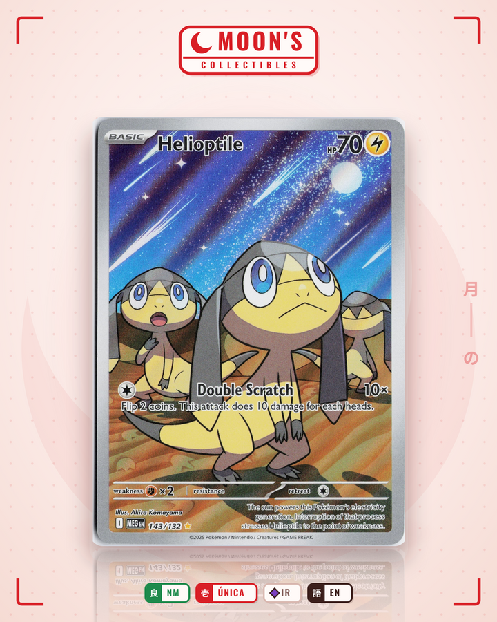 Helioptile · Mega Evolution #143/132 · NM