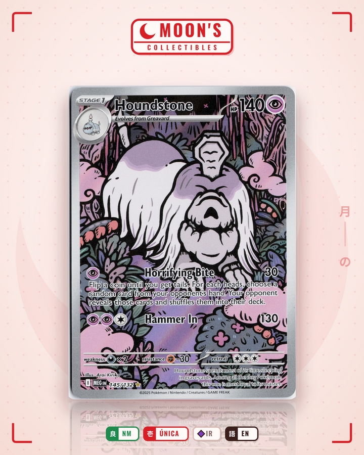 Houndstone · Mega Evolution #145/132 · NM