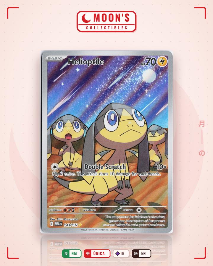 Helioptile · Mega Evolution #143/132 · NM