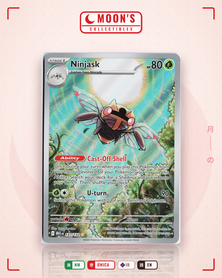 Ninjask · Mega Evolution #137/132 · NM