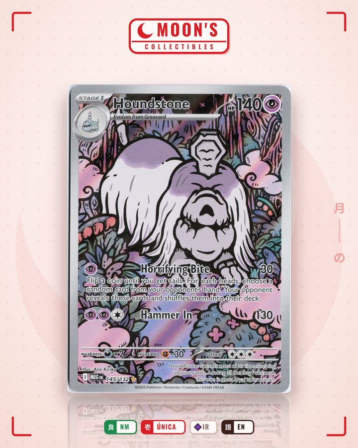 Houndstone · Mega Evolution #145/132 · NM