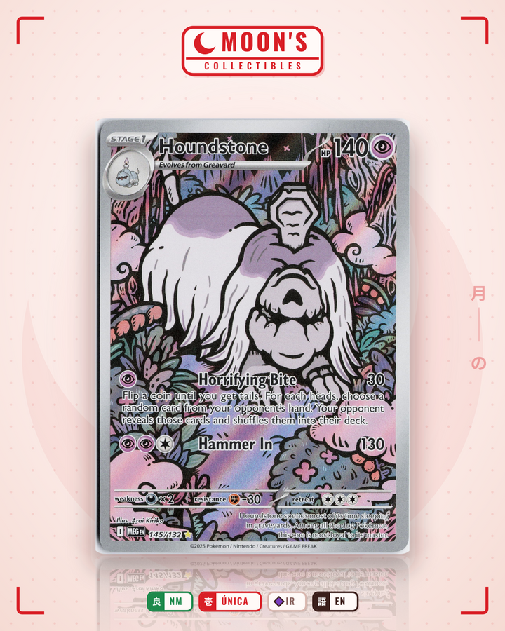 Houndstone · Mega Evolution #145/132 · NM