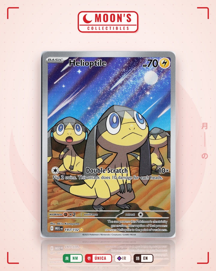 Helioptile · Mega Evolution #143/132 · NM