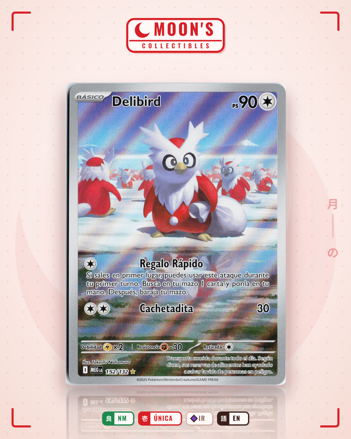 Delibird · Mega Evolution #152/132 · NM