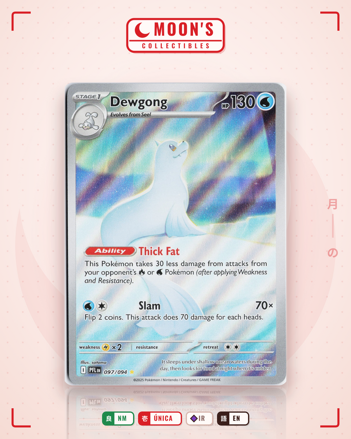 Dewgong · Phantasmal Flames #097/094 · NM