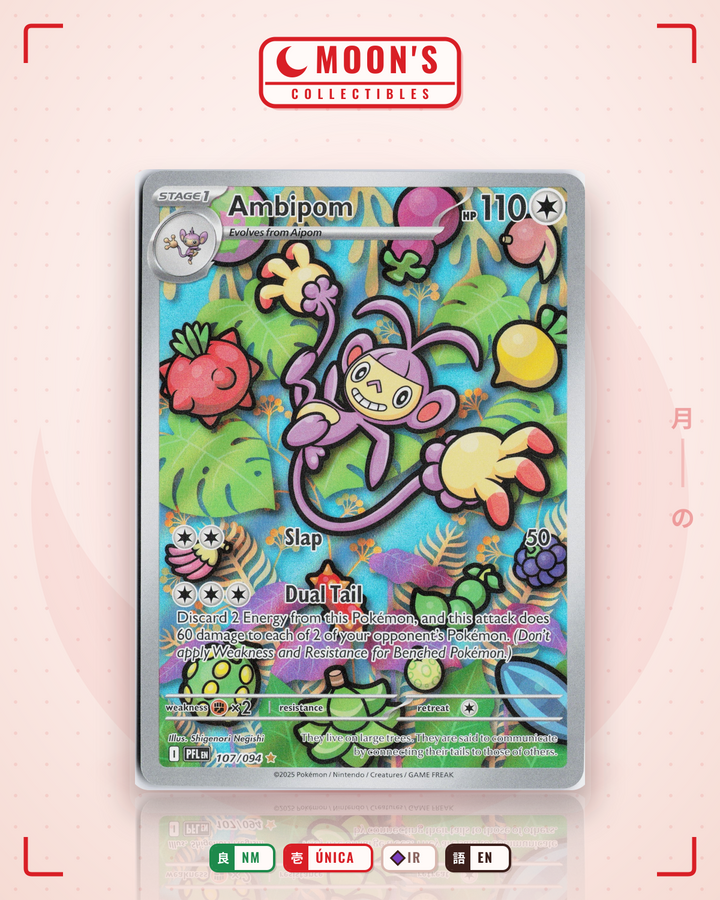 Ambipom · Phantasmal Flames #107/094 · NM