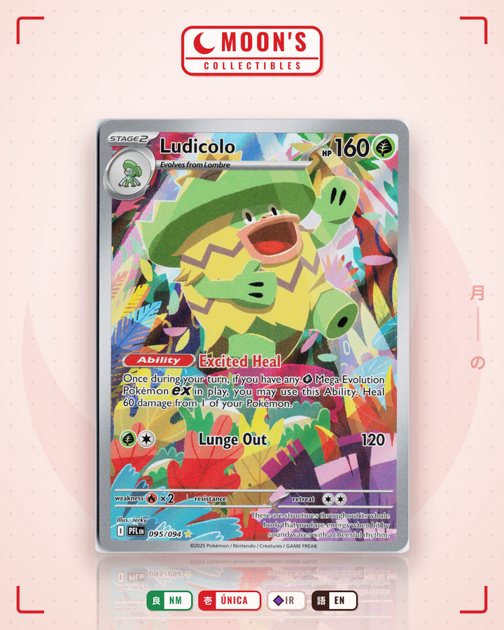 Ludicolo · Phantasmal Flames #095/094 · NM