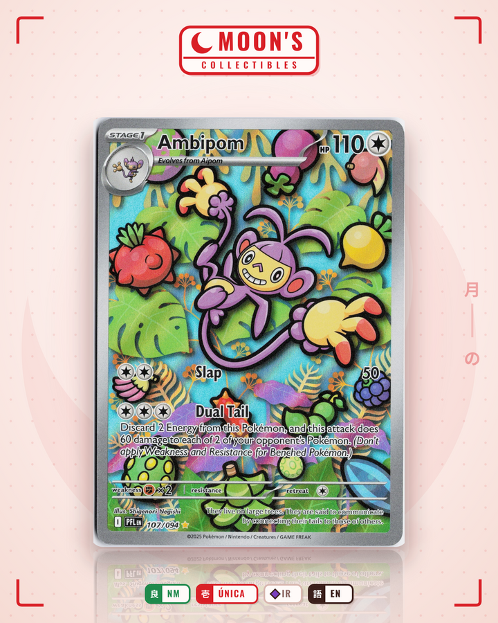 Ambipom · Phantasmal Flames #107/094 · NM