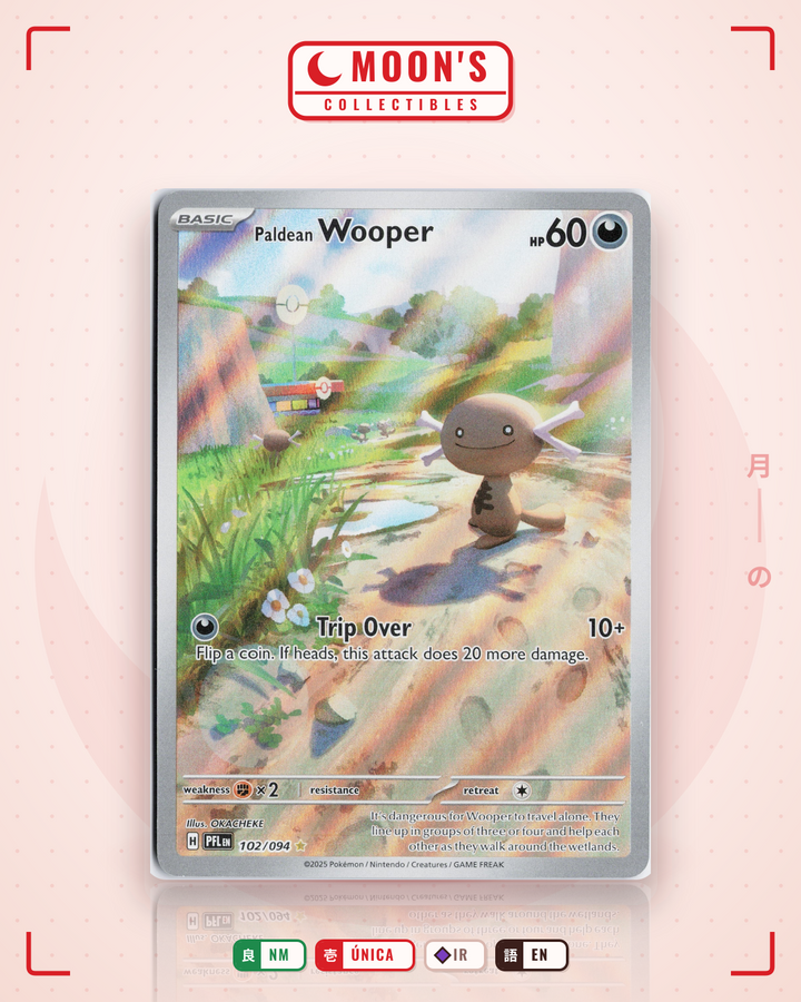 Paldean Wooper · Phantasmal Flames #102/094 · NM