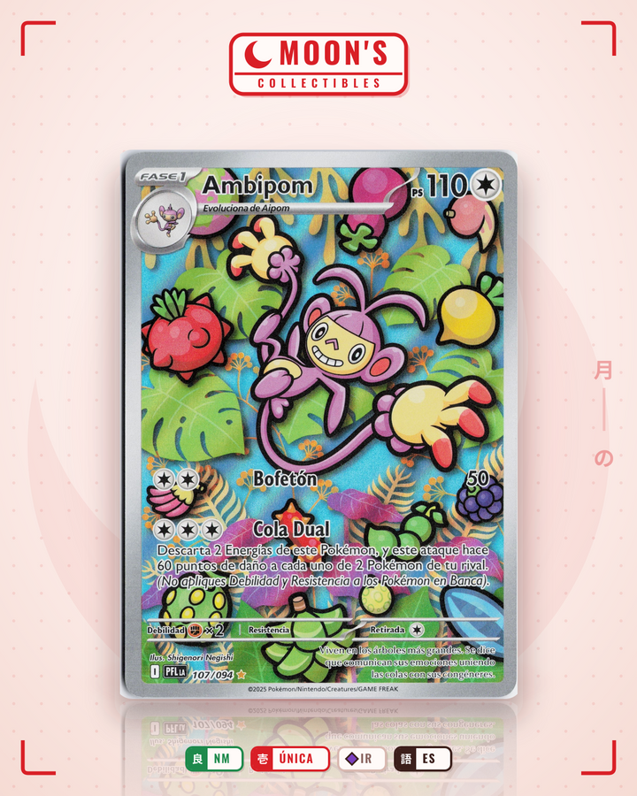 Ambipom · Phantasmal Flames #107/094 · NM