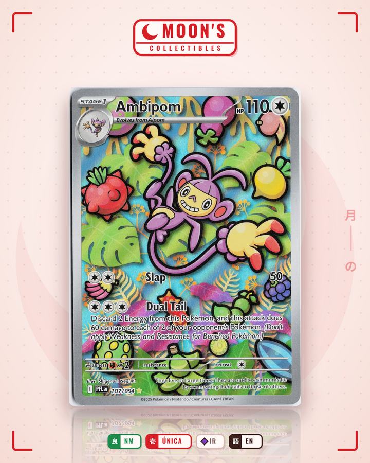 Ambipom · Phantasmal Flames #107/094 · NM