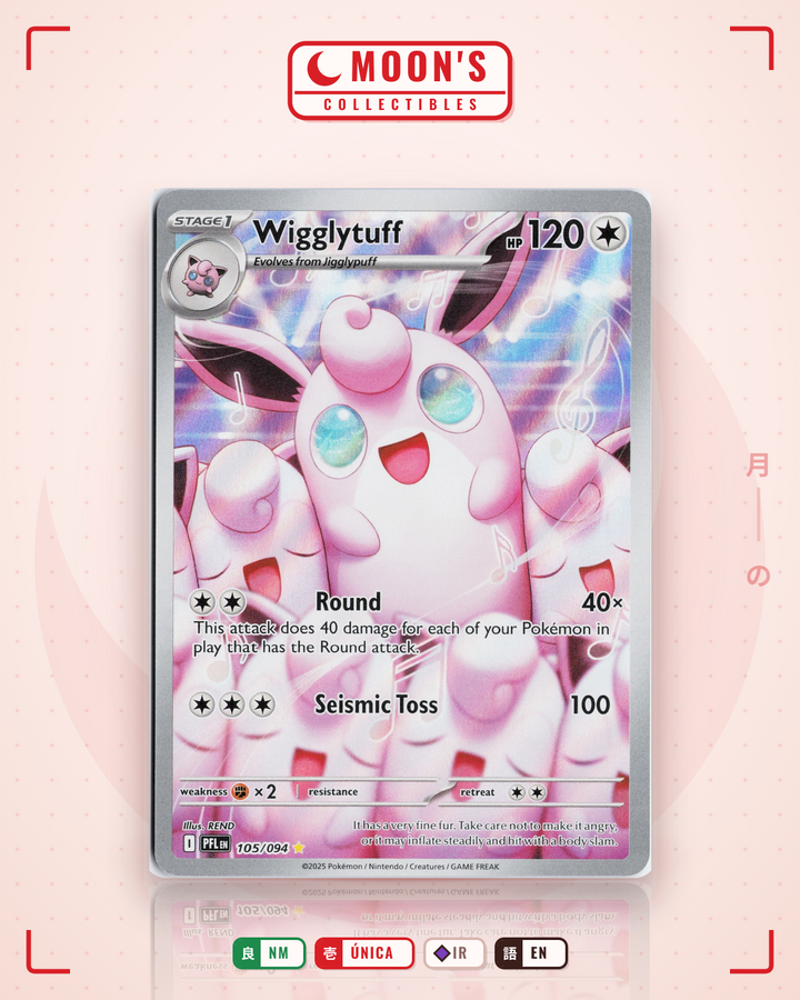 Wigglytuff · Phantasmal Flames #105/094 · NM