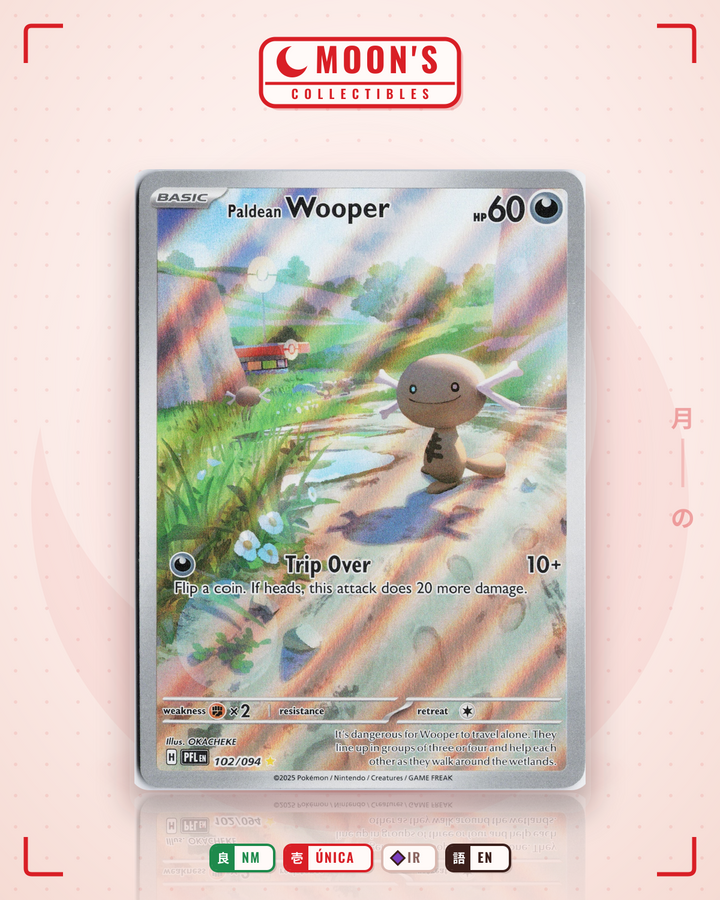 Paldean Wooper · Phantasmal Flames #102/094 · NM