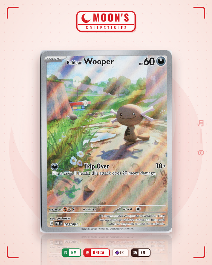 Paldean Wooper · Phantasmal Flames #102/094 · NM