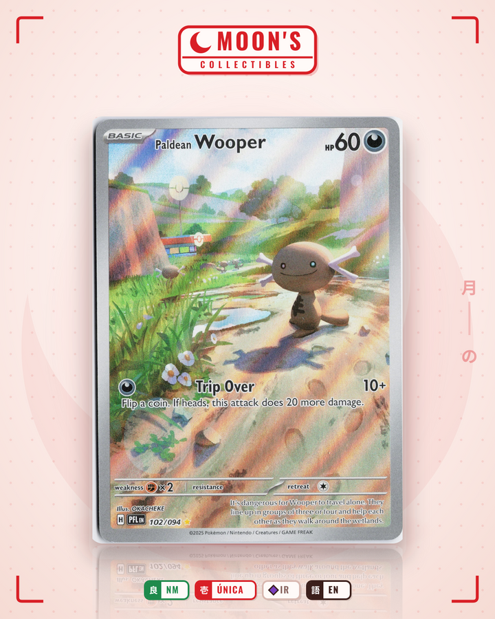 Paldean Wooper · Phantasmal Flames #102/094 · NM