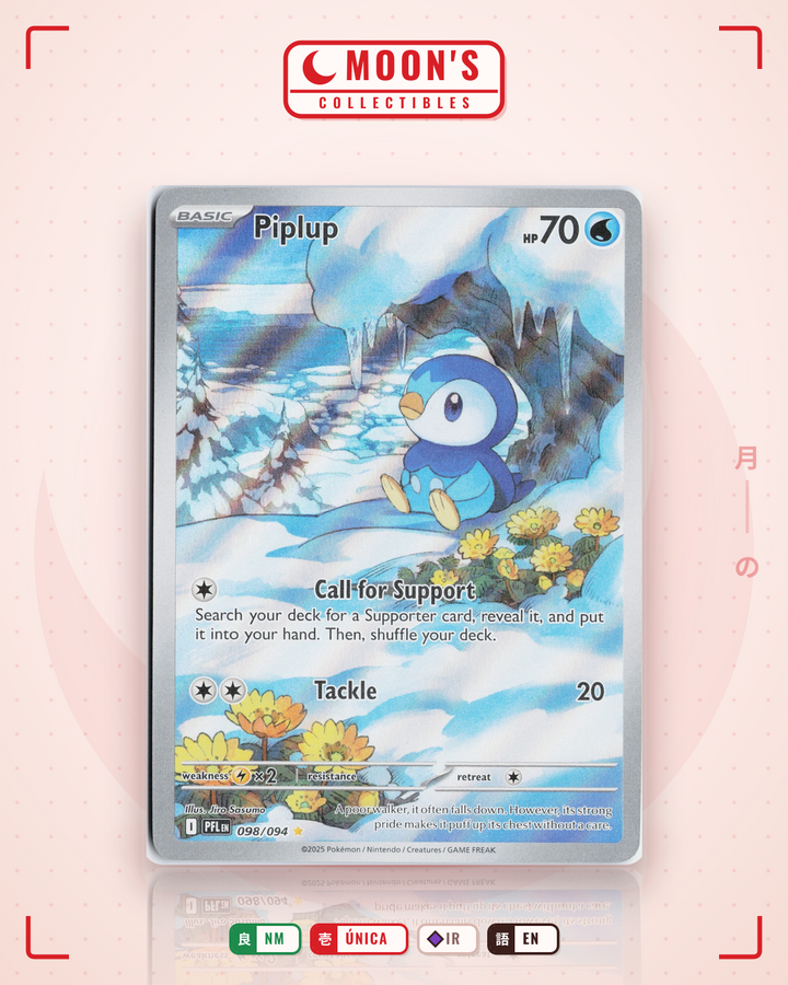Piplup · Phantasmal Flames #098/094 · NM