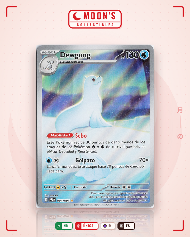 Dewgong · Phantasmal Flames #097/094 · NM