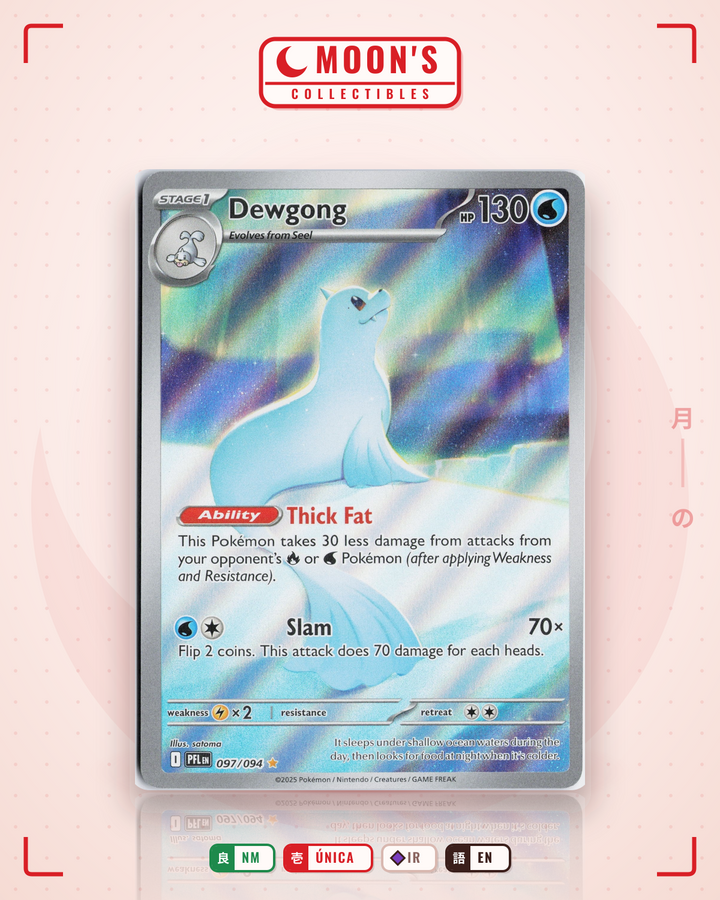 Dewgong · Phantasmal Flames #097/094 · NM