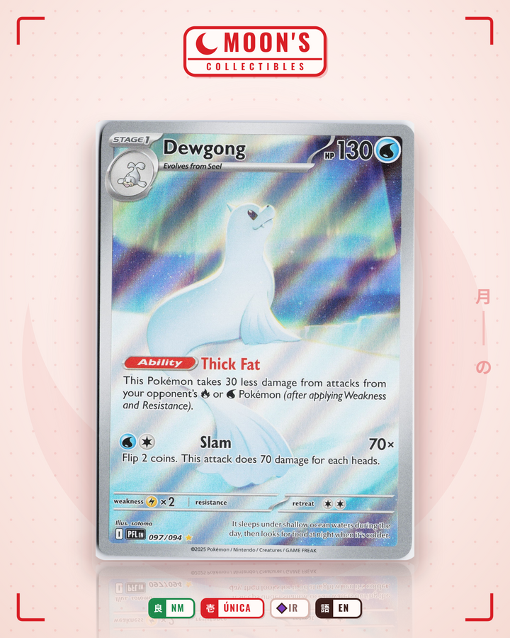 Dewgong · Phantasmal Flames #097/094 · NM
