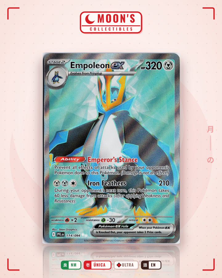 Empoleon ex · Phantasmal Flames #114/094 · NM