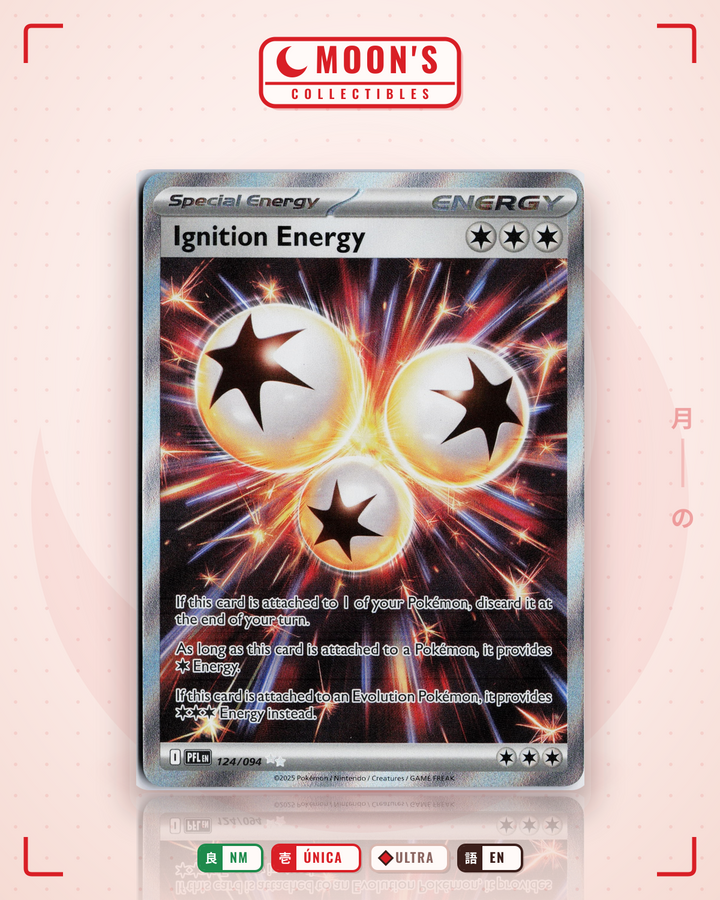 Ignition Energy · Phantasmal Flames #124/094 · NM