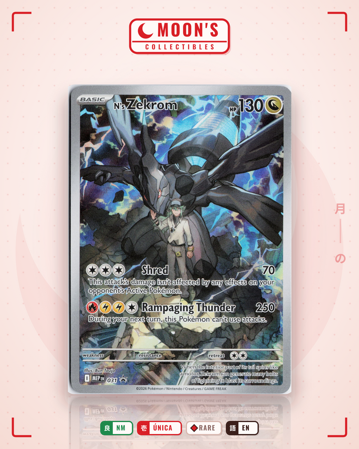 N's Zekrom · Mega Evolution Black Star Promos #031 · NM
