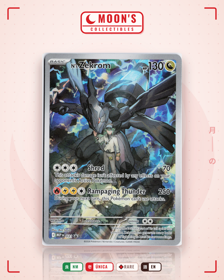N's Zekrom · Mega Evolution Black Star Promos #031 · NM