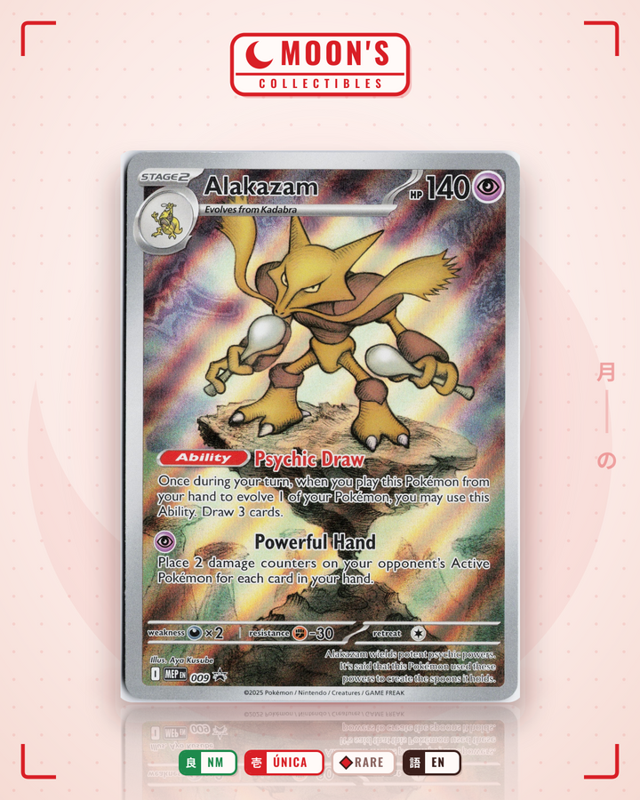 Alakazam · Mega Evolution Black Star Promos #009 · NM