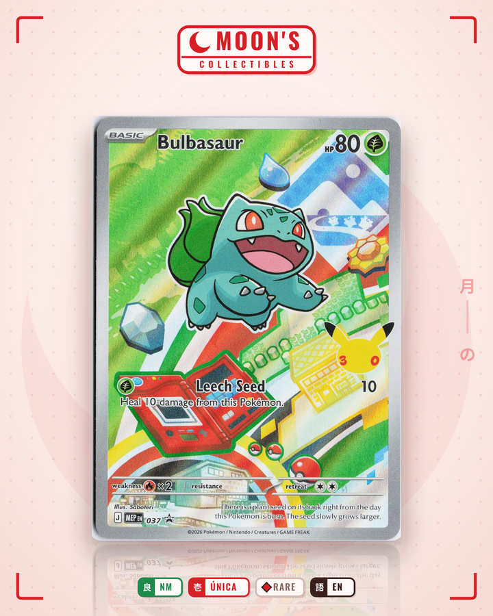 Bulbasaur · Mega Evolution Black Star Promos #037 · NM
