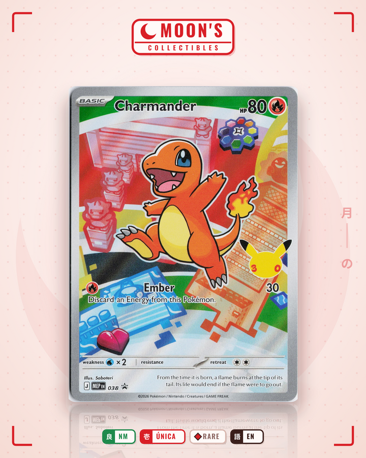 Charmander · Mega Evolution Black Star Promos #038 · NM