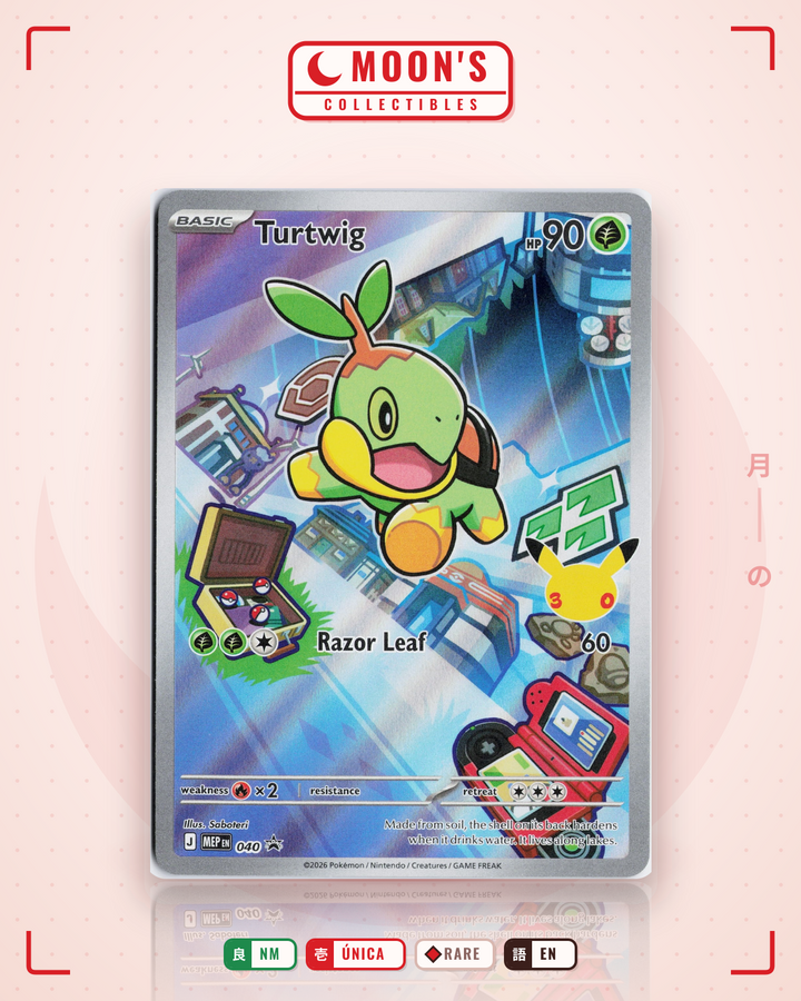 Turtwig · Mega Evolution Black Star Promos #040 · NM