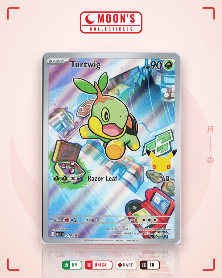 Turtwig · Mega Evolution Black Star Promos #040 · NM