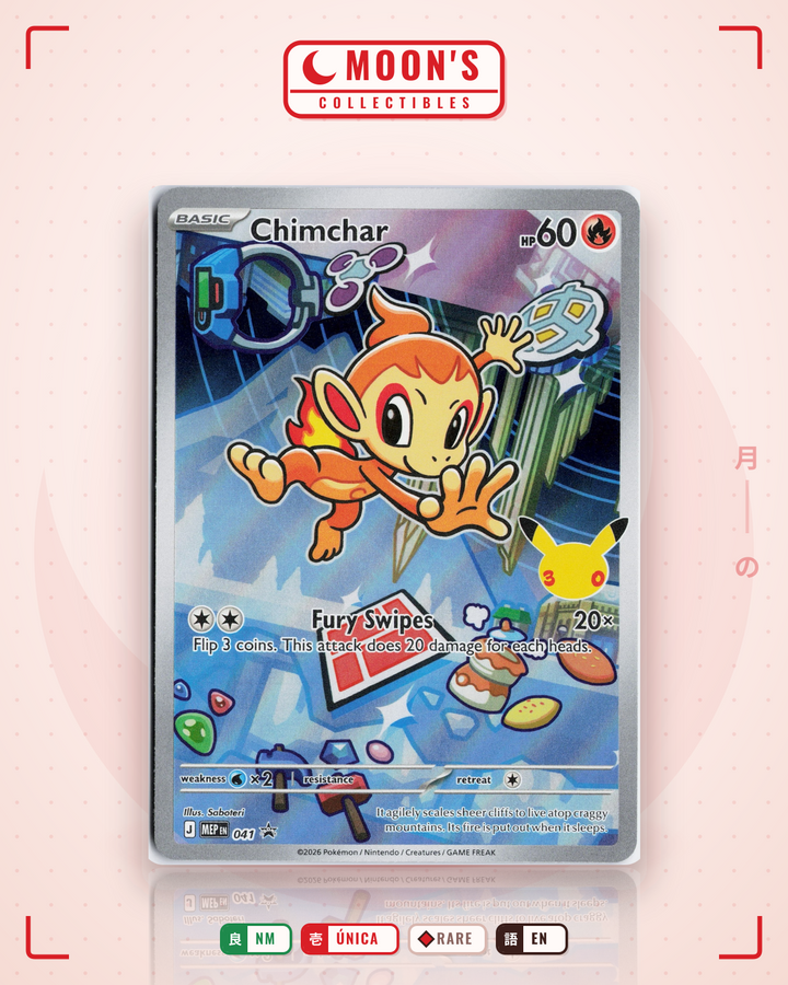 Chimchar · Mega Evolution Black Star Promos #041 · NM