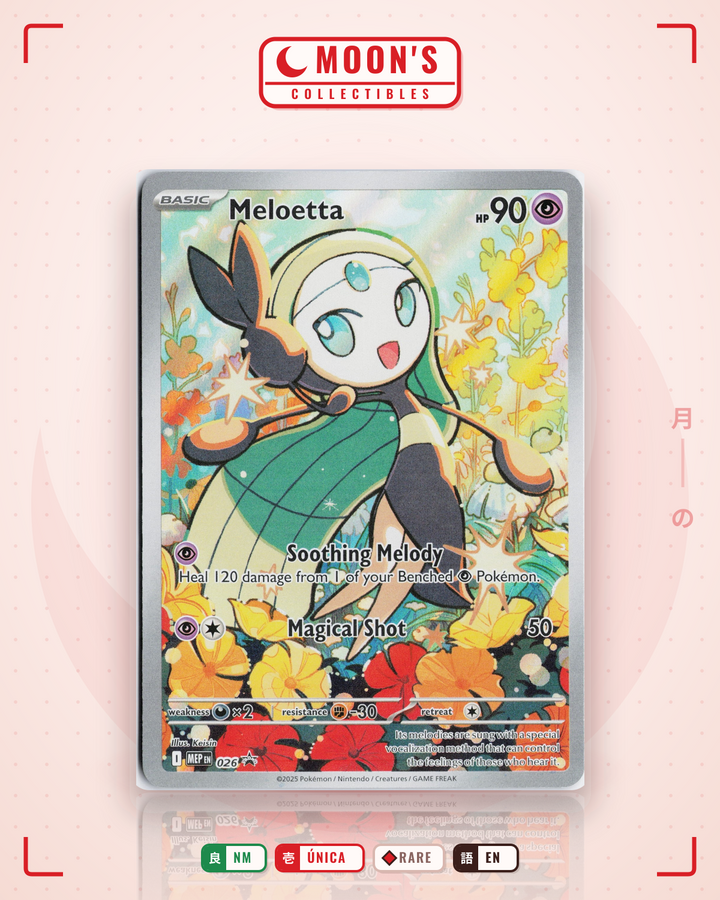 Meloetta · Mega Evolution Black Star Promos #026 · NM