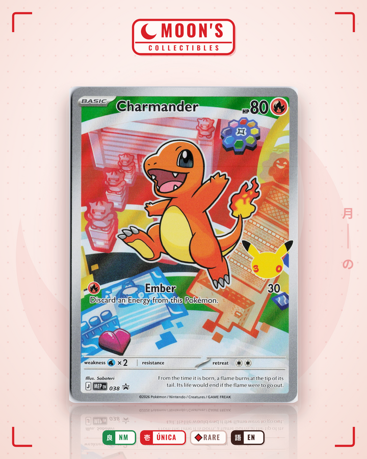 Charmander · Mega Evolution Black Star Promos #038 · NM