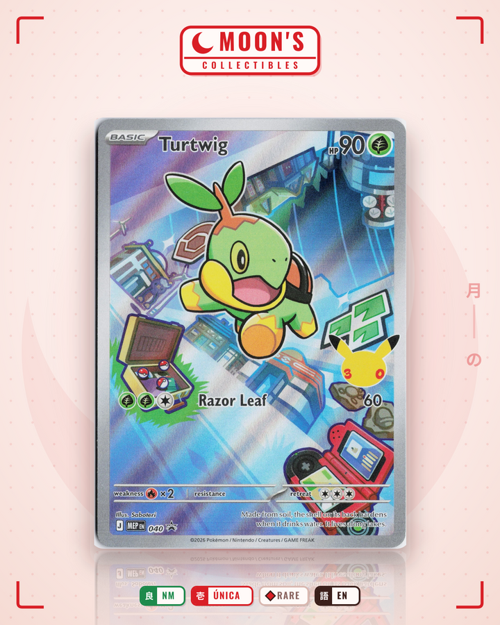 Turtwig · Mega Evolution Black Star Promos #040 · NM
