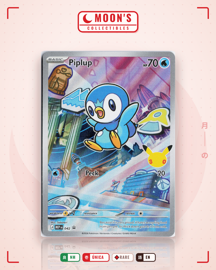 Piplup · Mega Evolution Black Star Promos #042 · NM