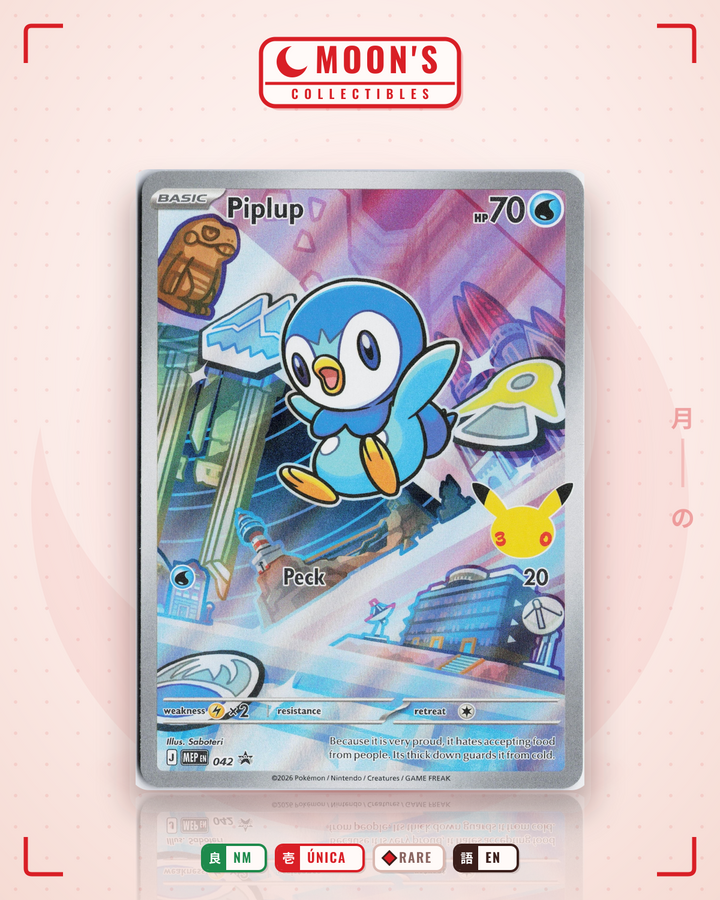 Piplup · Mega Evolution Black Star Promos #042 · NM