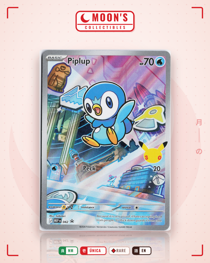 Piplup · Mega Evolution Black Star Promos #042 · NM