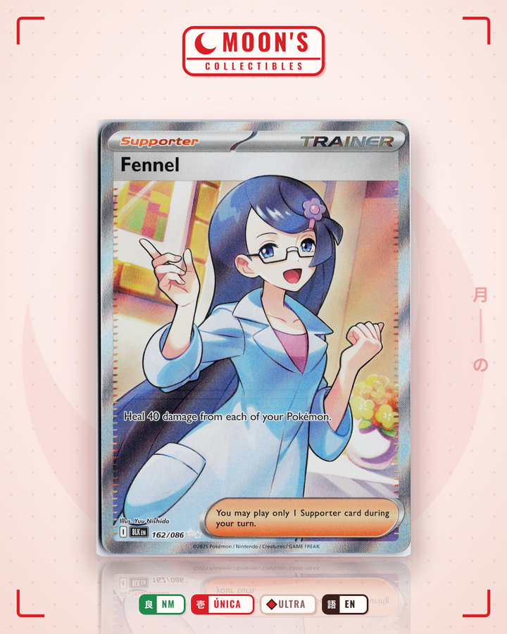 Fennel · Black Bolt #162/086 · NM
