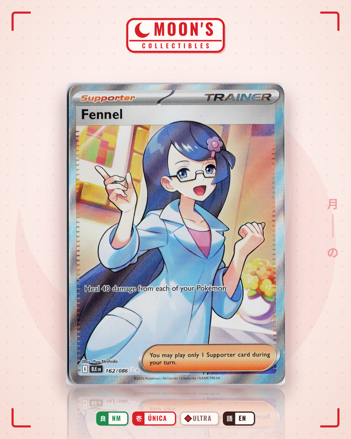 Fennel · Black Bolt #162/086 · NM
