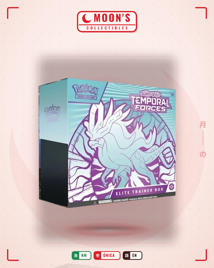 Elite Trainer Box · Temporal Force #001 · NM