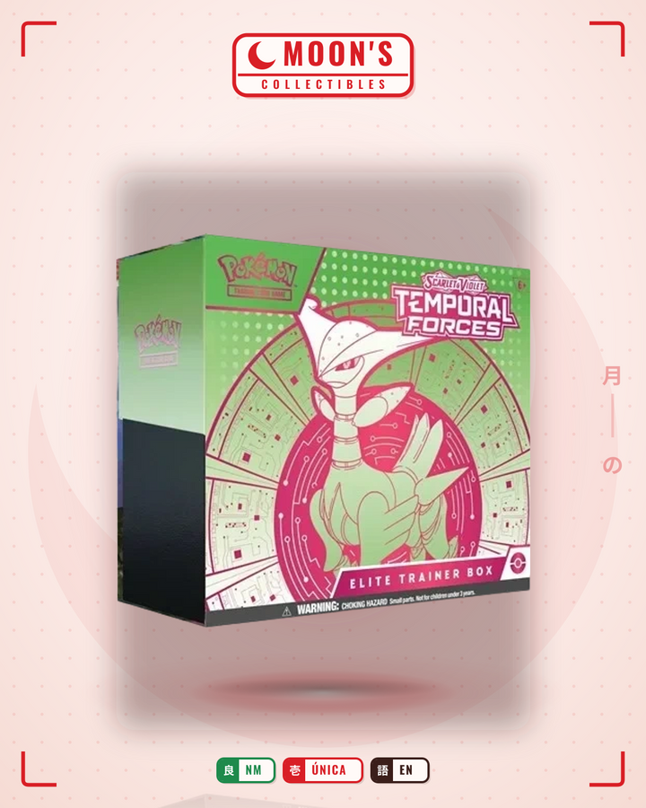 Elite Trainer Box · Temporal Force #001 · NM